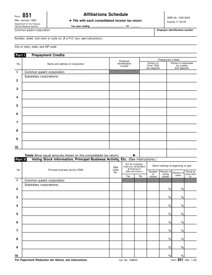 1672565-fillable-form-851-affiliations-schedule-fillable