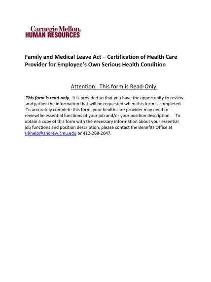 16793116-certification-for-employeeamp39s-own-serious-health-condition-pdf-cmu