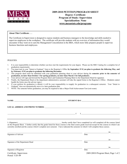 16884617-2009-2010-petitionprogram-sheet-degree-certificate-coloradomesa