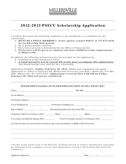 17093046-2012-2013-psecu-scholarship-application-millersville-university-millersville