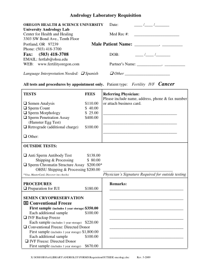 17139650-andrology-laboratory-requisition-form-oregon-health-amp-science-ohsu
