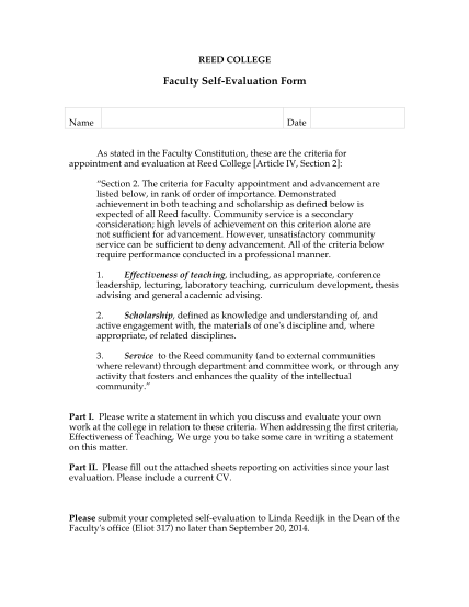 17184645-faculty-self-evaluation-form-reed-college-reed