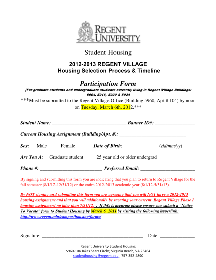 17185154-student-housing-participation-form-regent-university-regent