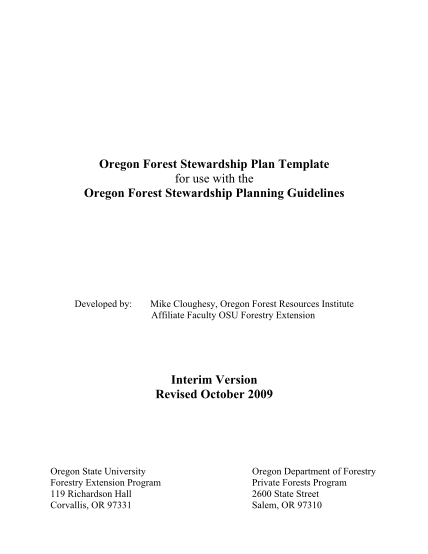 17203195-oregon-forest-stewardship-plan-template-oregon-state-university-extension-oregonstate
