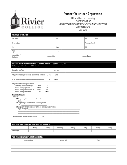 17228228-fillable-rivier-college-volunteering-form-rivier