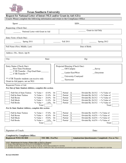 17242742-fillable-texas-southern-university-letter-of-intent-form-tsu