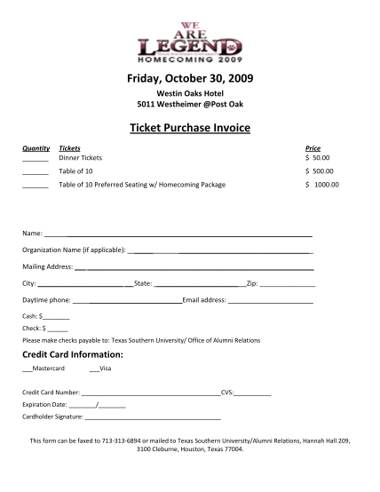 17243053-friday-october-30-2009-ticket-purchase-invoice-texas-southern-tsu