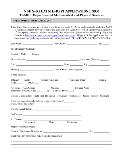 17263606-fillable-tamiu-stem-scholarship-form-tamiu