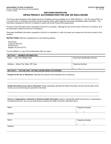 174147-fillable-hipaa-privacy-authorization-form-wisconsin-dhs-wisconsin