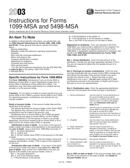 1755927-2003-instruction-1099-msa-amp-5498-msa-instructions-for-form-1099-msa-and-5498-msa-irs