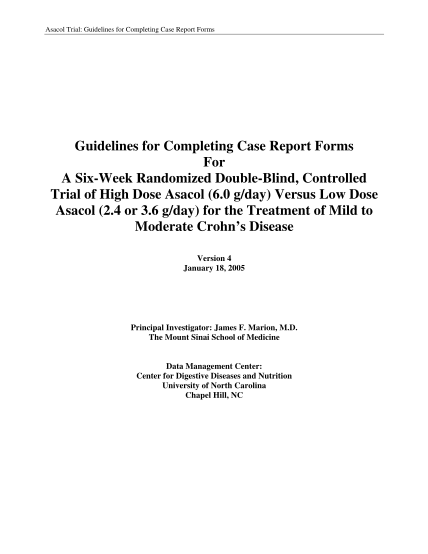 17576613-guidelines-for-completing-case-report-forms-for-a-university-of-unc