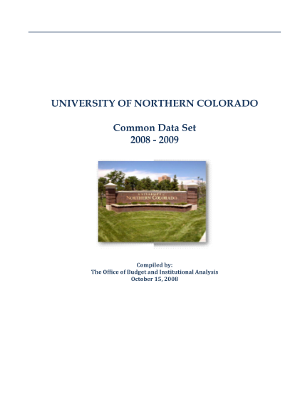17611227-common-data-elements-university-of-northern-colorado-unco