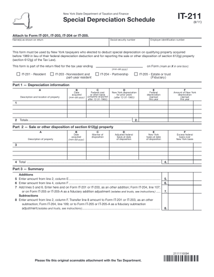 1770926-form-it-211811special-depreciation-schedule-it211-tax-ny