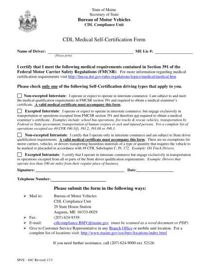 17770271-fillable-maine-cdl-self-certification-form-state-me