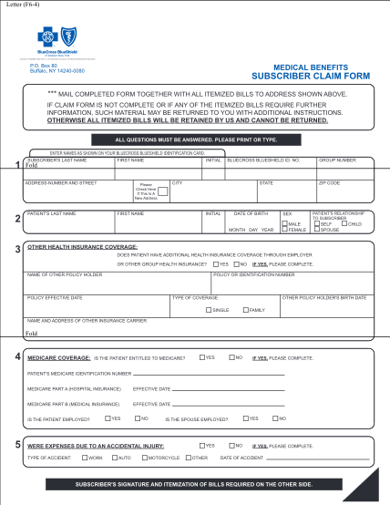 Bcbs International Claim Form Free To Edit Download Print Cocodoc