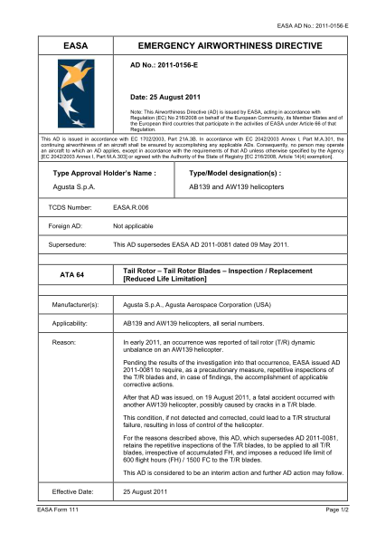 18177536-fillable-airworthiness-directive-template-form