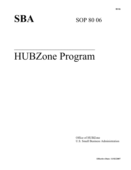 18420-serv_sops_8006-sba-hubzone-program-sba-small-business-administration-forms-and-applications-sba