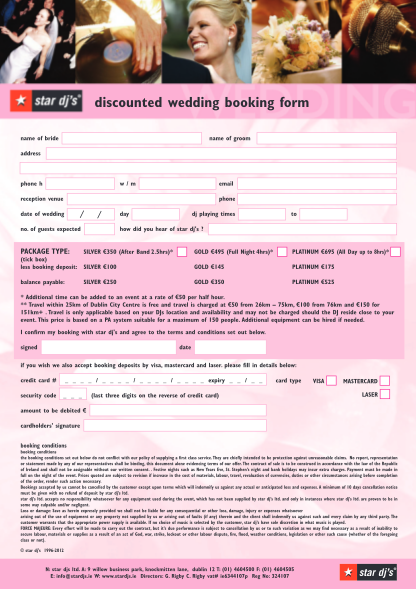 18481459-discounted-wedding-booking-form-dj