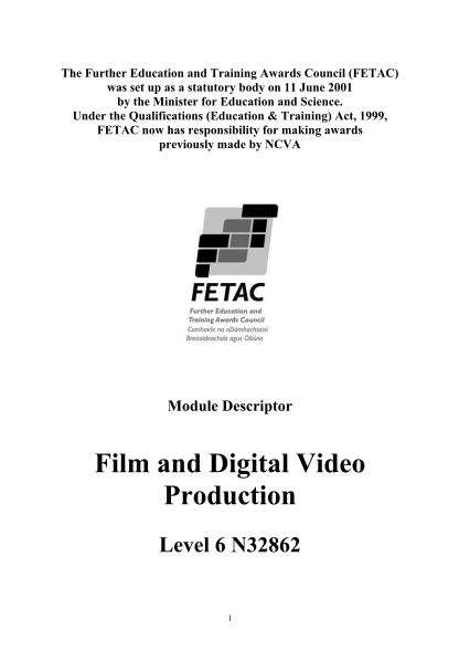 18488963-film-and-digital-video-production-oamp39fiaich-institute-of-further-ofi