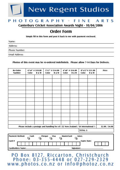 18528590-canterbury-cricket-association-awards-night-10042006-order-form-simply-fill-in-this-form-and-post-it-back-to-me-with-payment-enclosed