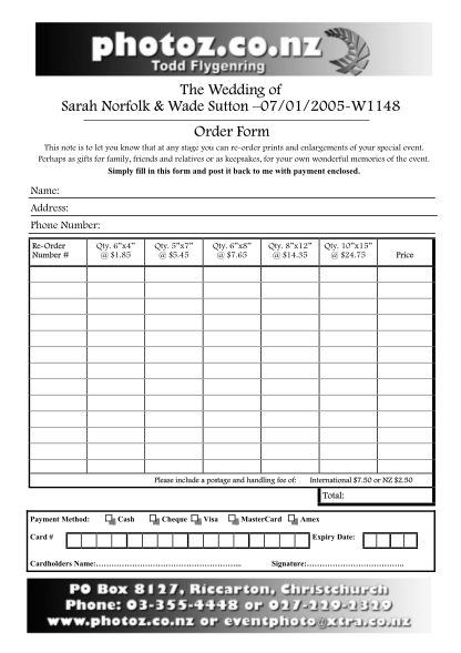 18592749-order-form-the-wedding-of-sarah-norfolk-amp-wade-sutton-0701