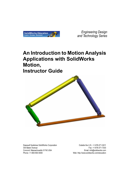 18769740-fillable-an-introduction-to-motion-analysis-with-solidworks-form