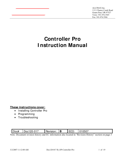 18791570-controller-pro-instruction-manual-thierry-lequeu