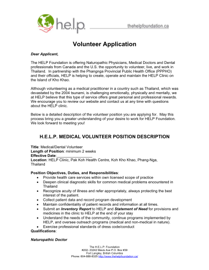 18845810-volunteer-application-package-the-help-foundation