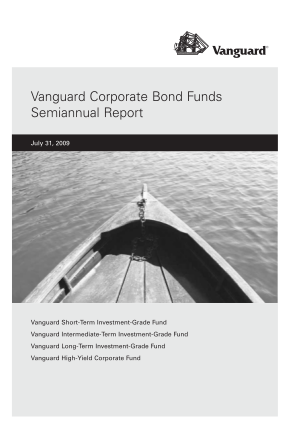 18873478-vanguard-corporate-bond-funds-semiannual-report-july-31-2009