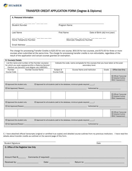 18897411-transfer-credit-application-form-humber-college