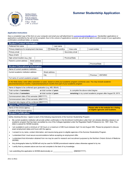 18905124-student-application-northern-ontario-school-of-medicine