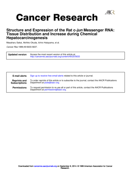 1898815-5633full-structure-and-expression-of-the-rat-c-jun-messenger-rna-tissue-other-forms-cancerres-aacrjournals