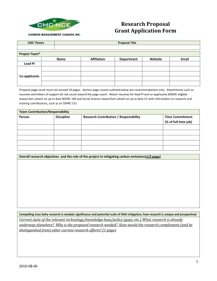 18988898-cmc-proposal-application-form-2010-08-06-grant-facilitation-at
