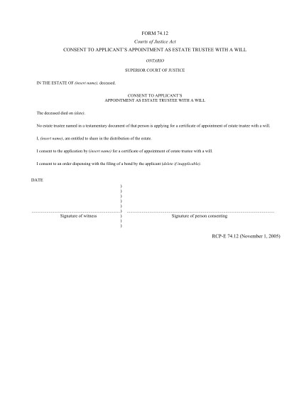 18990926-fillable-form-7412-consent-to-applicants-appointment-as-estate-trustee-with-a-will-ontariocourtforms-on