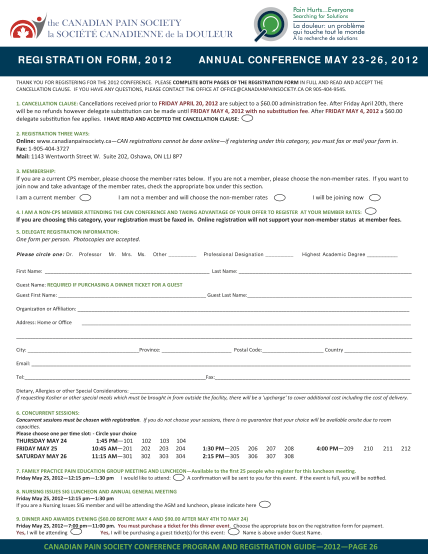 19008027-registration-form-2012-annual-conference-may-23-26-2012-thank-you-for-registering-for-the-2012-conference