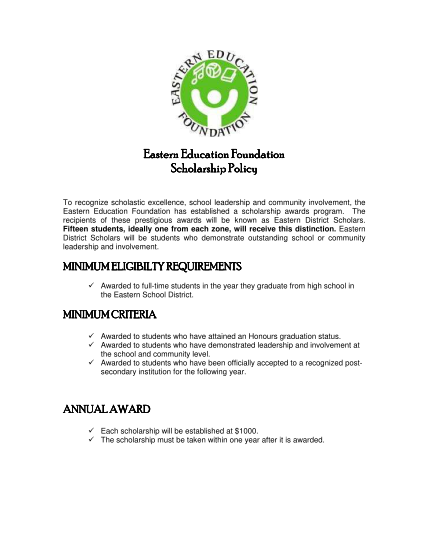 19009227-2012-scholarship-policy-eastern-education-foundation-eastern