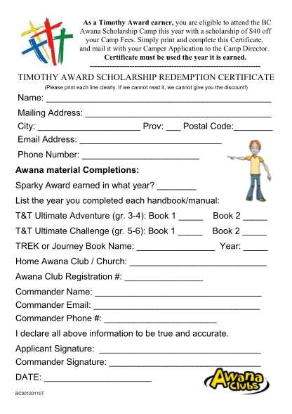 19033328-fillable-timothy-award-scholarship-form