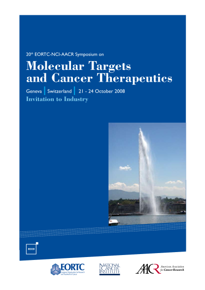 19058347-molecular-targets-and-cancer-therapeutics-eortc