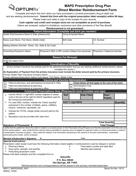 19139883-fillable-optum-rx-fillable-enrollment-form
