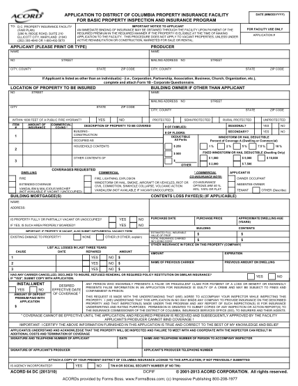 66 acord form 125 - Free to Edit, Download & Print | CocoDoc