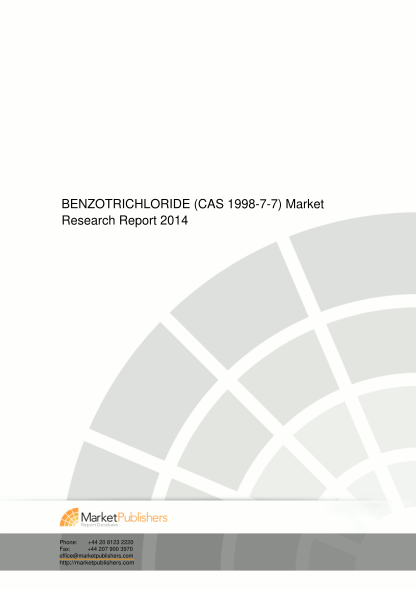 19192929-benzotrichloride-cas-1998-7-7-market-research-report-2013