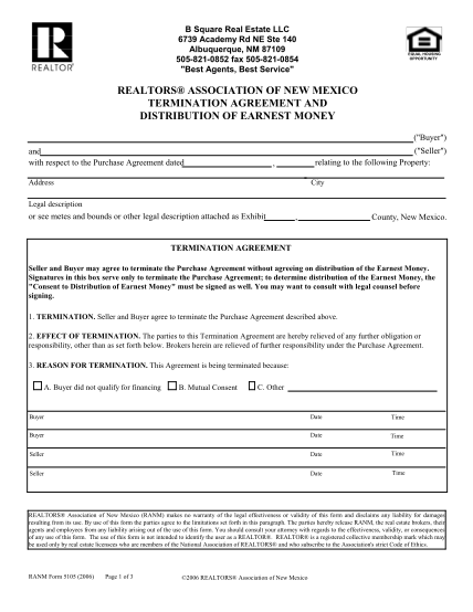 19237099-fillable-realtors-association-of-new-mexico-termination-forms