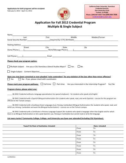 1924283-applicationfall-201212-09-11-application-for-fall-2012-credential-program-multiple-single-subject-other-forms-csustan