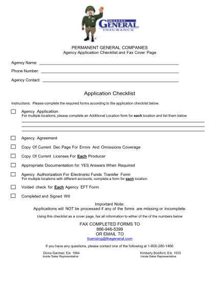 19245291-agency-application-checklist-and-fax-cover-page-the-general