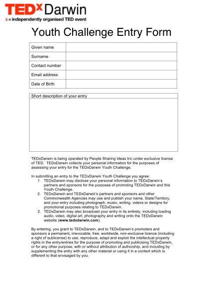 19282102-youth-challenge-entry-form-tedxdarwin