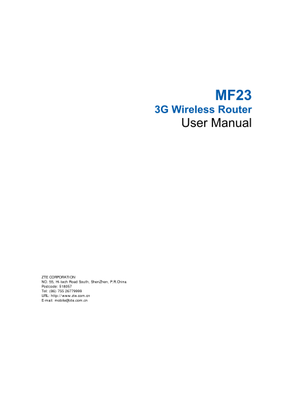 19331265-fillable-zte-mf-23-user-manual-form