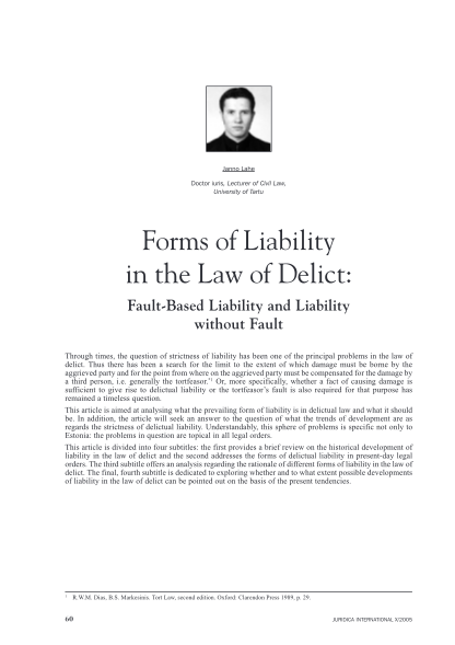 19338038-forms-of-liability-in-the-law-of-delict-juridica-international-juridicainternational