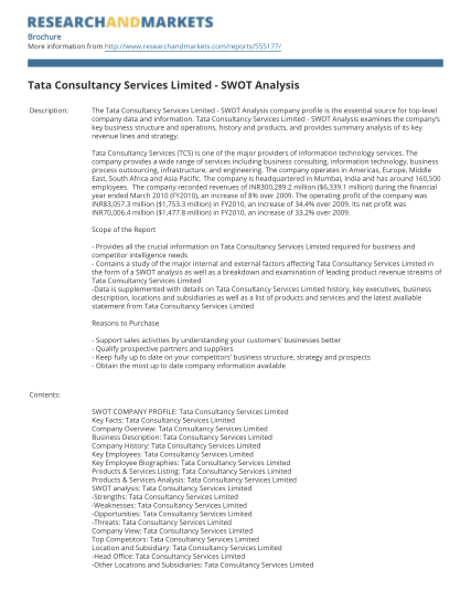 1934892-fillable-tata-consultancy-services-swot-form