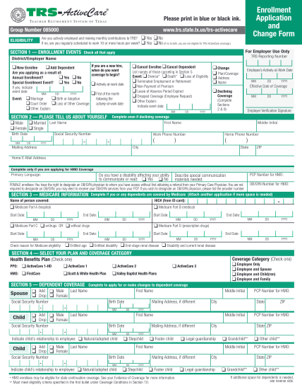 19412812-fillable-blue-cross-blue-shield-texas-fillable-enrollment-form