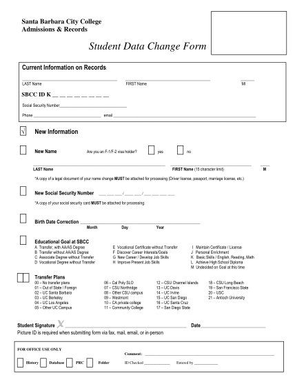 19456104-student-data-change-form-sbcc